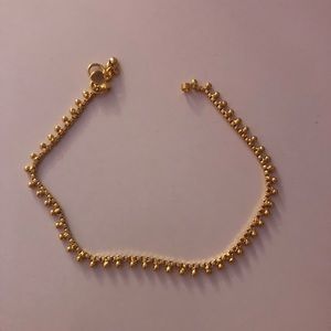 Gold Anklet